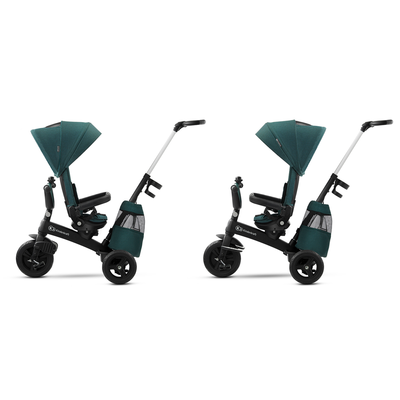 Triciclo Kinderkraft Easytwist negro